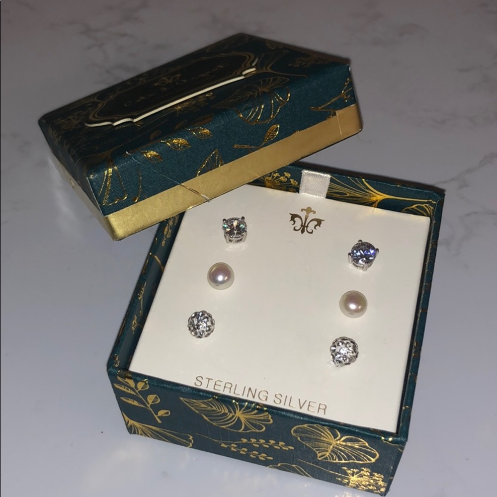 Cote d’Argent Sterling Silver Earrings - Picture 2 of 3